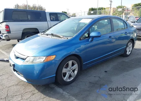 2006 Honda Civic Ex из США, поврежденный, VIN 1HGFA16836L112455